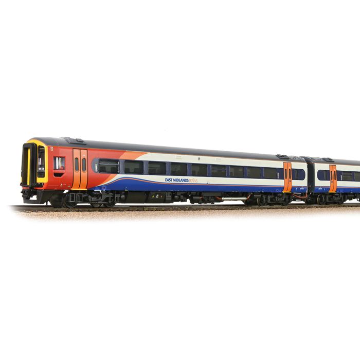 Bachmann Branchline 31 518 East Midlands Trains Class 158 2 Car DMU 158773 East Midlands Trains Livery DCC Ready in OO scale from Model Railways Direct