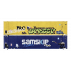 40ft Containers 'P&O Ferrymasters' & 'Samskip' Graffiti