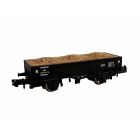 BR Grampus Wagon DB985834, BR Black Livery, Includes Wagon Load
