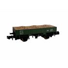 BR Grampus Wagon DB984363, BR Departmental Olive Green Livery, Includes Wagon Load