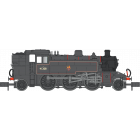BR (Ex LMS) 2MT Ivatt Class Tank 2-6-2T, 41208, BR Lined Black (Early Emblem) Livery, DCC Fitted