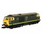 BR Class 35 B-B, D7020, BR Two-Tone Green (Full Yellow Ends) Livery, DCC Ready