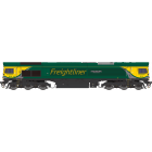 Freightliner Class 66/5 Co-Co, 66528, 'Madge Elliott MBE' Freightliner Powerhaul Livery, DCC Ready