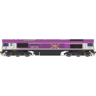 Private Owner Class 66/7 Co-Co, 66734, 'Platinum Jubilee' 'GBRf Beacon', Pink Livery, DCC Ready