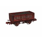 Private Owner 7 Plank Wagon, End Door 228, 'Gresford', Red Livery, Includes Wagon Load, Weathered
