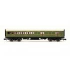 SR Maunsell Brake Third Corridor 3214, SR Lined Maunsell Olive Green Livery
