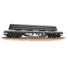 BR 30T Bogie Bolster C Wagon B940490, BR Grey (Early) Livery, Includes Wagon Load