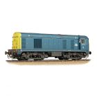BR Class 20/0 Disc Headcode Bo-Bo, 20072, BR Blue Livery, Weathered, DCC Ready