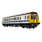 BR Class 121 Single Car DMU W55034, BR White & Blue Livery, DCC Ready