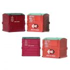 A Type Small Containers BR Bauxite & BR Crimson
