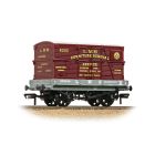 LMS 1 Plank Wagon 209346, LMS Grey Livery with 'Furniture Removal Service' Crimson Container No. K203, Includes Wagon Load