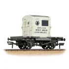 GWR Conflat Wagon 39230, GWR Grey (large GW) Livery with 'GWR' AF Container, Weathered
