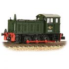 BR Class 04 0-6-0, D2225, BR Green (Late Crest) Livery, DCC Ready