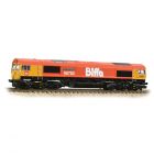 GBRf Class 66/7 Co-Co, 66783, 'The Flying Dustman' GBRf 'Biffa' Red Livery, DCC Ready