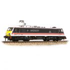 BR Class 90/0 Bo-Bo, 90006, 'High Sheriff' BR InterCity (Swallow) Livery, DCC Ready