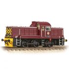 BR Class 14 0-6-0, D9523, BR Maroon (Wasp Stripes) Livery, DCC Ready