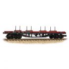 BR 30T 'Prawn' Bogie Bolster KDB940144, BR Red Livery, Includes Wagon Load