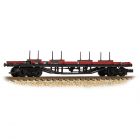 BR 30T 'Prawn' Bogie Bolster KDB943414, BR Red Livery, Includes Wagon Load