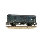 BR Mk1 NQV (Ex-CCT) Covered Carriage Truck 4 Car EMU S1751, BR Blue Livery, Weathered