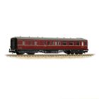 BR (Ex GWR) Hawksworth 63' Brake Second Corridor W851W, BR Maroon Livery