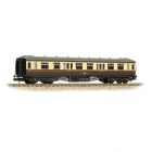 GWR Hawksworth 63' Third Corridor 855, GWR Chocolate & Cream Livery