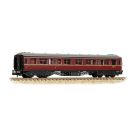 BR (Ex GWR) Hawksworth 63' Composite Corridor W7821W, BR Maroon Livery