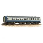 BR Mk2A BSO Brake Second Open, BR Blue & Grey Livery, Weathered