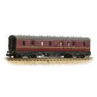 BR (Ex LMS) Stanier 50' Period III Full Brake M31248M, BR Maroon Livery