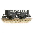 Private Owner 5 Plank Wagon, with Wooden Floor 6, 'A. Butler & Co', Black Livery