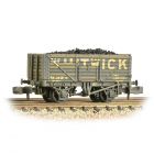 Private Owner 7 Plank Wagon, End Door 'Whitwick', Grey Livery, Weathered