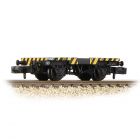 BR Ex-Conflat Runner Wagon B709234, BR Yellow & Black (Wasp Stripes) Livery
