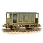 BR (Ex MR) 20T Brake Van, with Duckets M357914, BR Grey (Early) Livery, Weathered