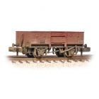 BR (Ex LNER) 13T Steel Open Wagon, with Chain Pockets B481230, BR Bauxite (Late) Livery, Weathered