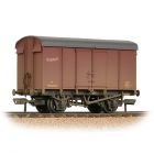 BR (Ex SR) 12T Ventilated Van, Plywood B752376, BR Bauxite (Late) Livery, Weathered