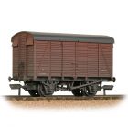 BR (Ex SR) 12T Ventilated Van Planked 2+2 S59138, BR Bauxite (Early) Livery, Weathered