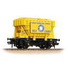 Private Owner (Ex BR) 22T 'Presflo' Cement Wagon PF55, 'Blue Circle Cement', Yellow Livery