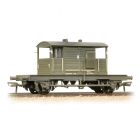 BR (Ex SR) 25T 'Pill Box' Brake Van Right Hand Duckets 56471, BR Departmental Olive Green Livery, Weathered