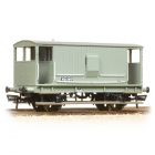 BR (Ex MR) 20T Brake Van, with Duckets M357897, BR Grey (Early) Livery