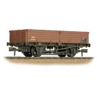 BR 12T Pipe Wagon B484163, BR Bauxite (Late) with Pre-TOPS Panel Livery, Weathered