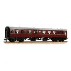 BR Mk1 TSO Tourist Second Open SC4257, BR Maroon Livery, Includes Passenger Figures