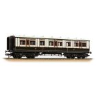 LNWR LNWR 50' Arc Roof Coaches Diag 268 Corridor Third 2358, LNWR Dark Claret & White Livery