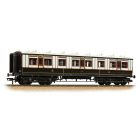 LNWR LNWR 50' Arc Roof Coaches Diag 268 Corridor Third 2374, LNWR Dark Claret & White Livery