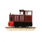 Private Owner Baguley-Drewry 70HP Diesel Lined Crimson Livery, DCC Ready
