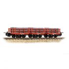 Freelance Dinorwic Slate Wagon with sides Un-numbered, Red Livery, Includes Wagon Load