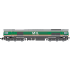 MRL Class 59/0 Co-Co, 59002, 'Alan J Day' MRL (Mendip Rail) Grey, Green & Orange Livery, DCC Ready