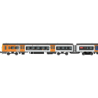 West Midlands Railway Class 323 3 Car EMU 323241 (65041, 72341 & 64041), 'Dave Pemroy' West Midlands Railway (Orange & Grey) Livery, DCC Ready