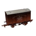 Private Owner (Ex LMS) 12T Ventilated Van No. 2, 'Sandstone Brewery', White Livery, Weathered