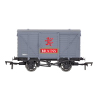 Private Owner (Ex LMS) 12T Ventilated Van No. 1, Brains, Grey Livery