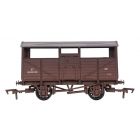 BR (Ex GWR) 8T Cattle Wagon B839470, BR Bauxite Livery, Weathered