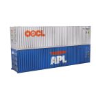 40ft Containers High Cube 'OCCL' & 'APL'  OOLU 897811 2 & APHU 608507 0 Weathered